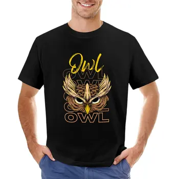 SOVA | Nosiť svoje obľúbené divoké zviera T-Shirt zábavné tričká nadrozmerné t shirt mačka košele čierna t-košele pre mužov